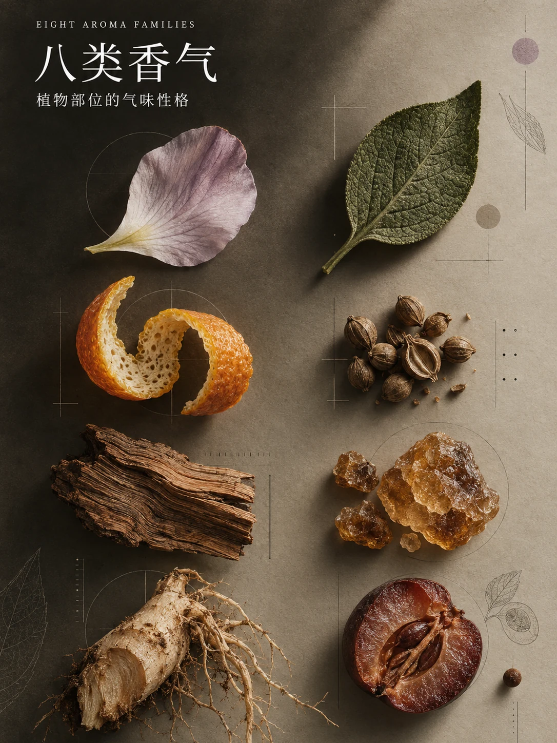 八类精油香气与情绪疗愈效果
