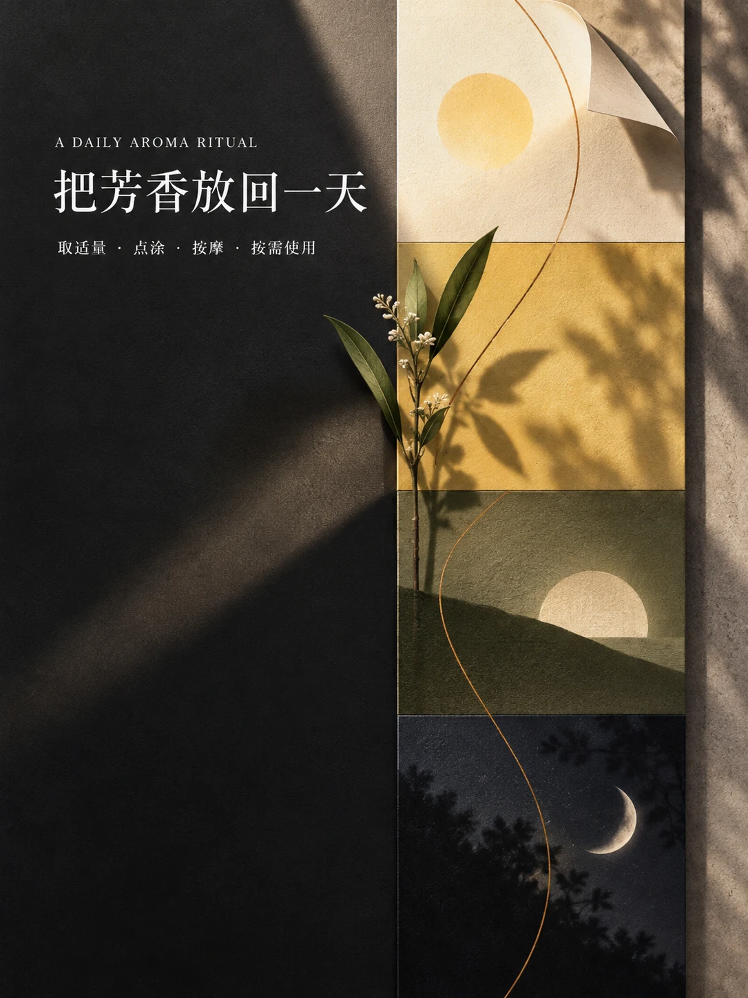 居家芳香仪式的日常流程