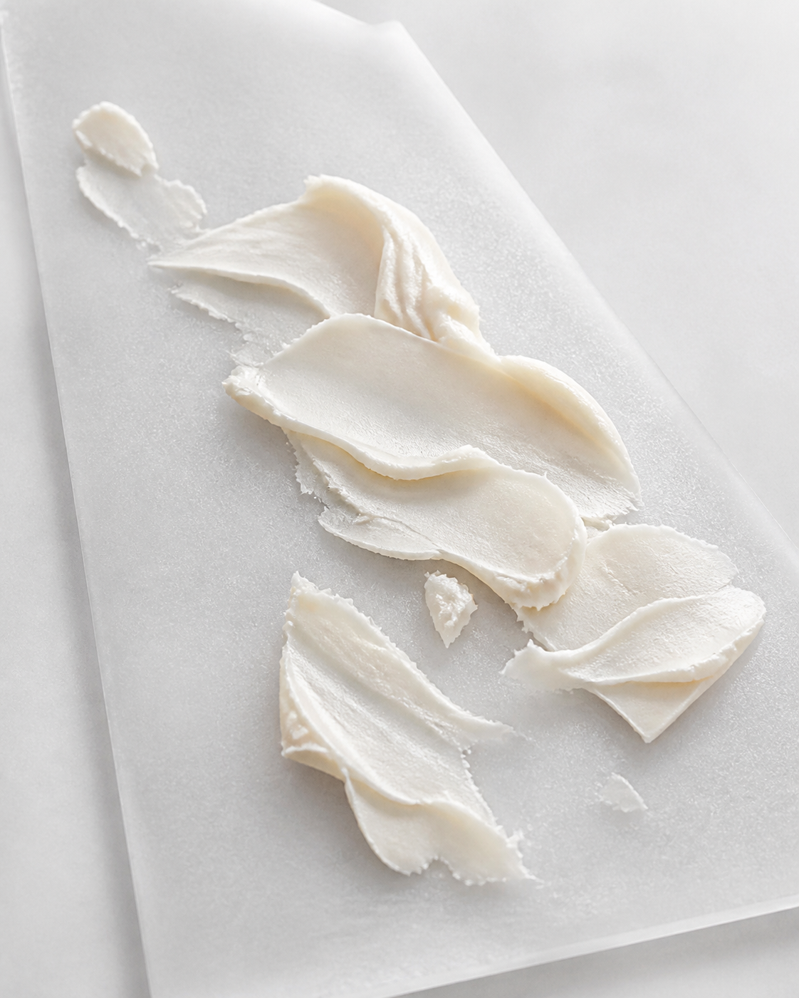 牛油果脂薄刮纹以松弛层叠构成的中性银盐原料标本